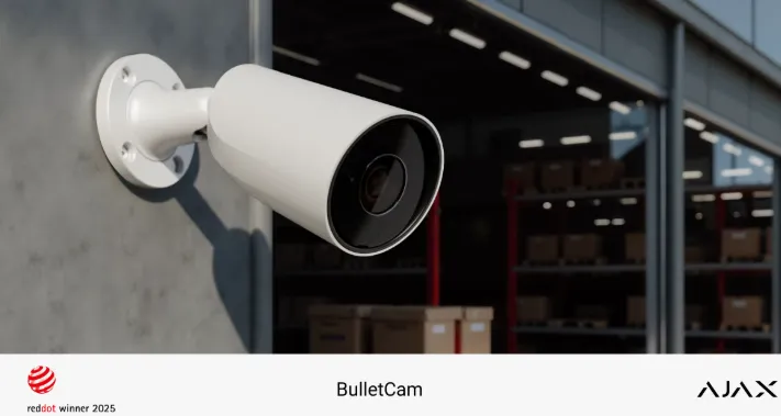 Ajax BulletCam і Ajax LightSwitch отримали дві нагороди Red Dot